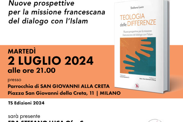 Presentazione libro | Fra Stefano Luca | Teologia delle differenze